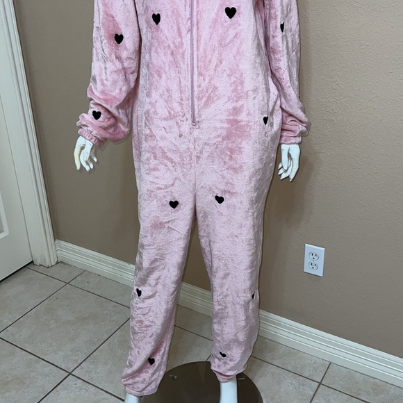 PINK VS Teddy Sherpa Onsie M/L - Picture 4 of 10